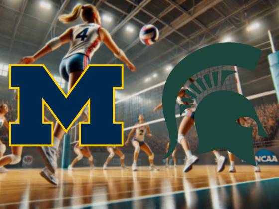 Michigan Wolverines at Michigan State Spartans Women's Volleyball